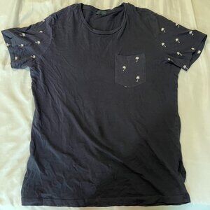 Palm Tree Pattern Mens Shirt